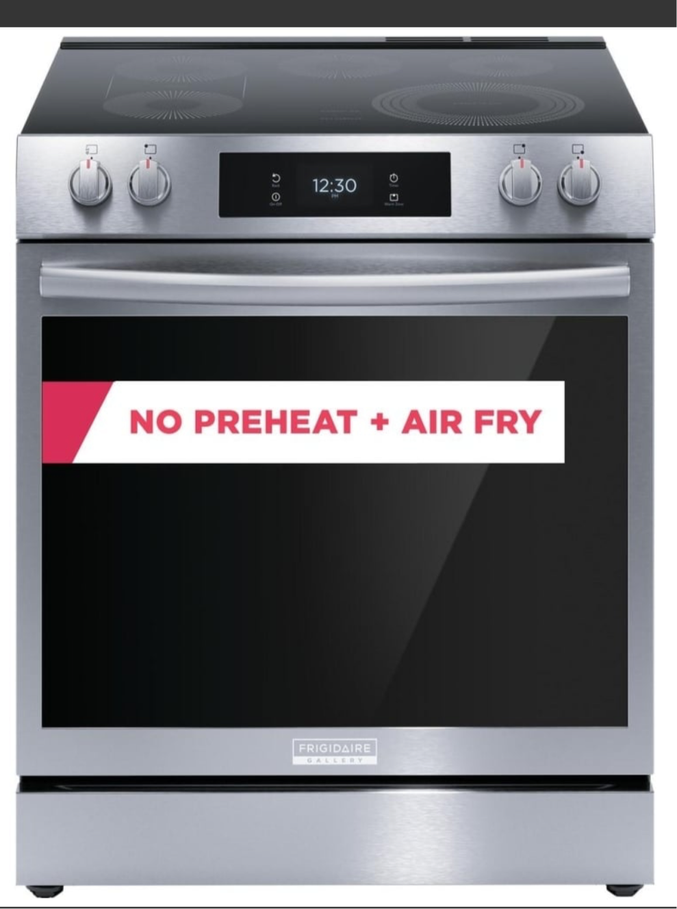 Frigidaire Gallery GCFE306CBF Electric Range, 6.2 cu. ft. Capacity, 30 inch Exterior Width,