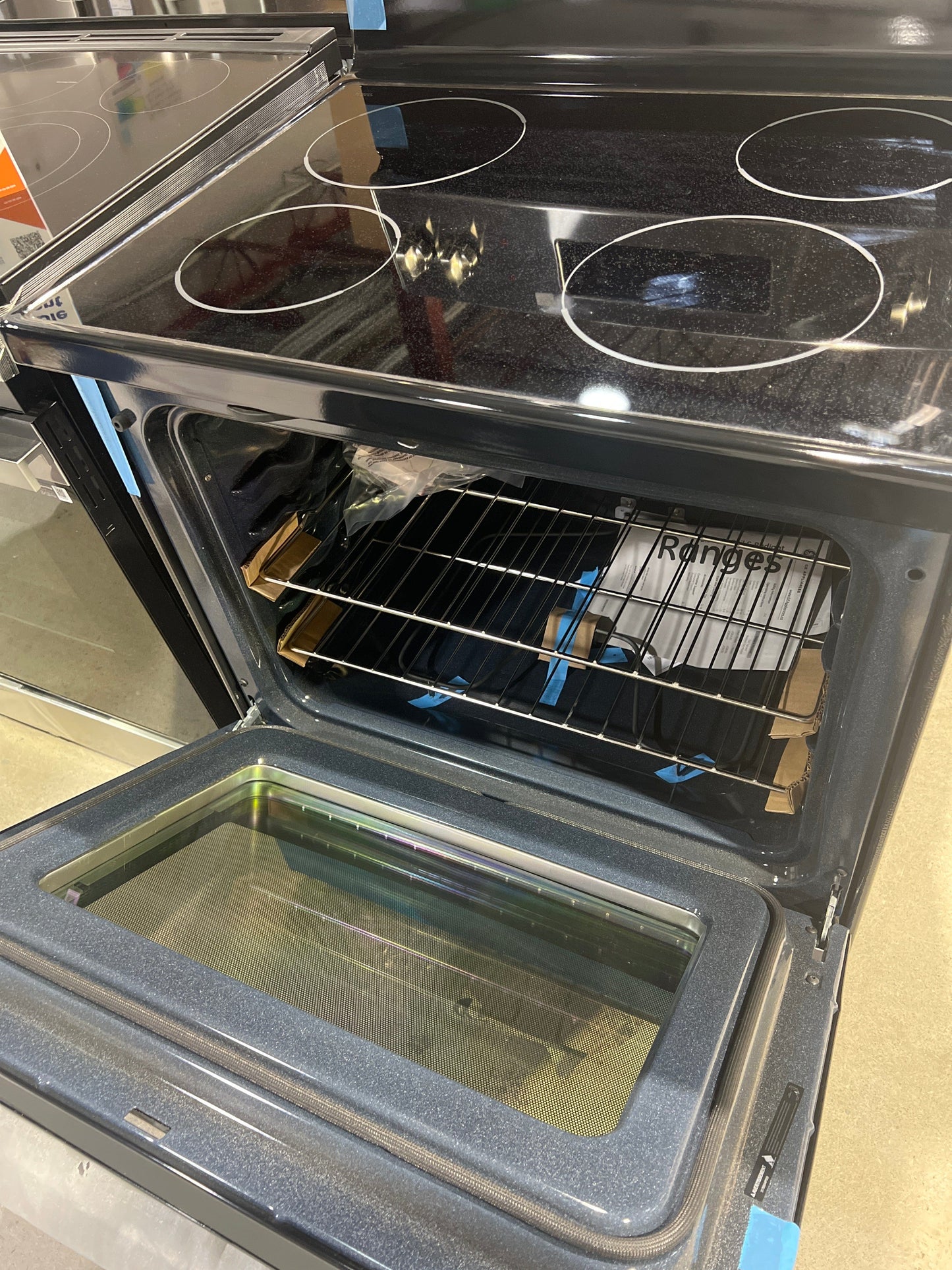 GE 30" 5.0 Cu. Ft. Self-Clean Freestanding Electric Range (JCB630SVSS) - Stainless Steel