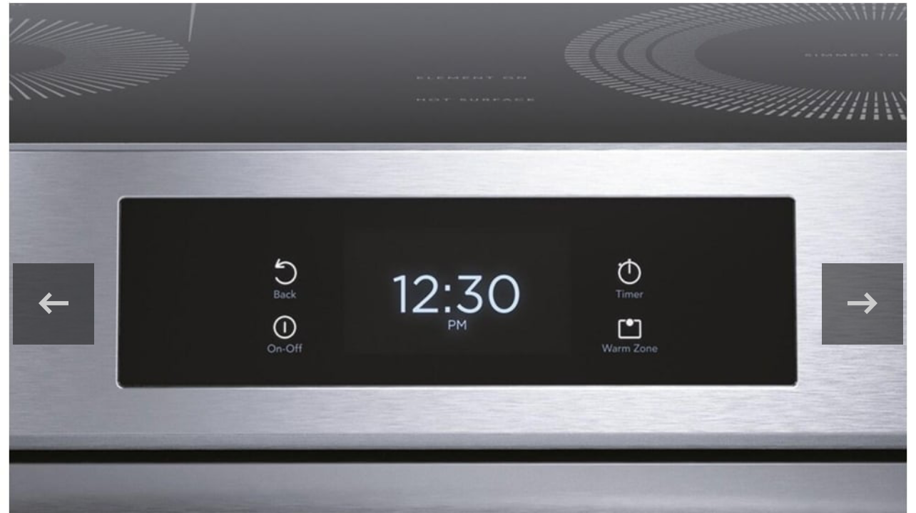 Frigidaire Gallery GCFE306CBF Electric Range, 6.2 cu. ft. Capacity, 30 inch Exterior Width,