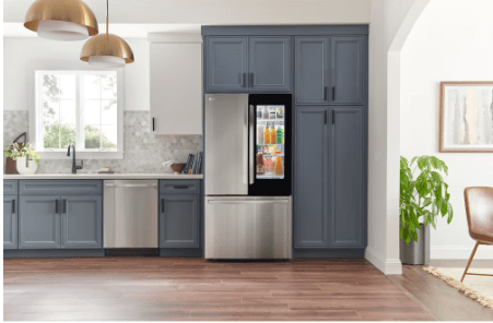LG Electronics 36" 27 cu. ft. Smart InstaView Counter-Depth Max French Door Refrigerator in Stainless Steel LRFGC2706S / LRFGC2706S