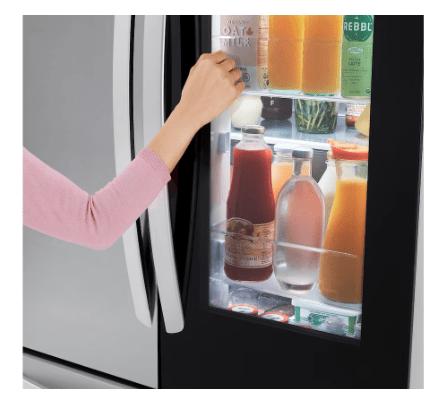 LG Electronics 36" 27 cu. ft. Smart InstaView Counter-Depth Max French Door Refrigerator in Stainless Steel LRFGC2706S / LRFGC2706S