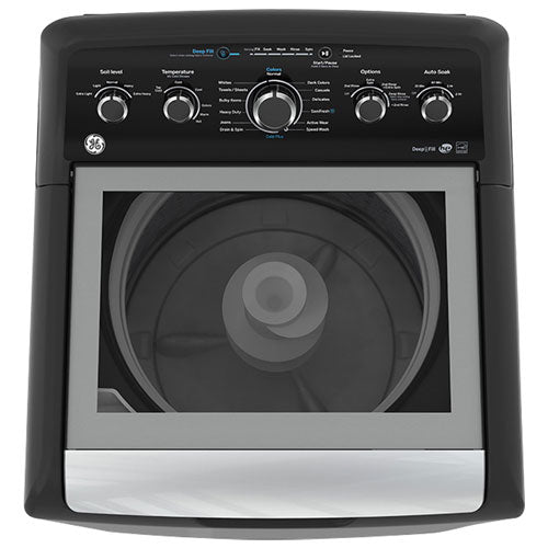 GE 4.9 Cu. Ft. Top Load Washer Diamond Grey- (GTW491BMRDG)