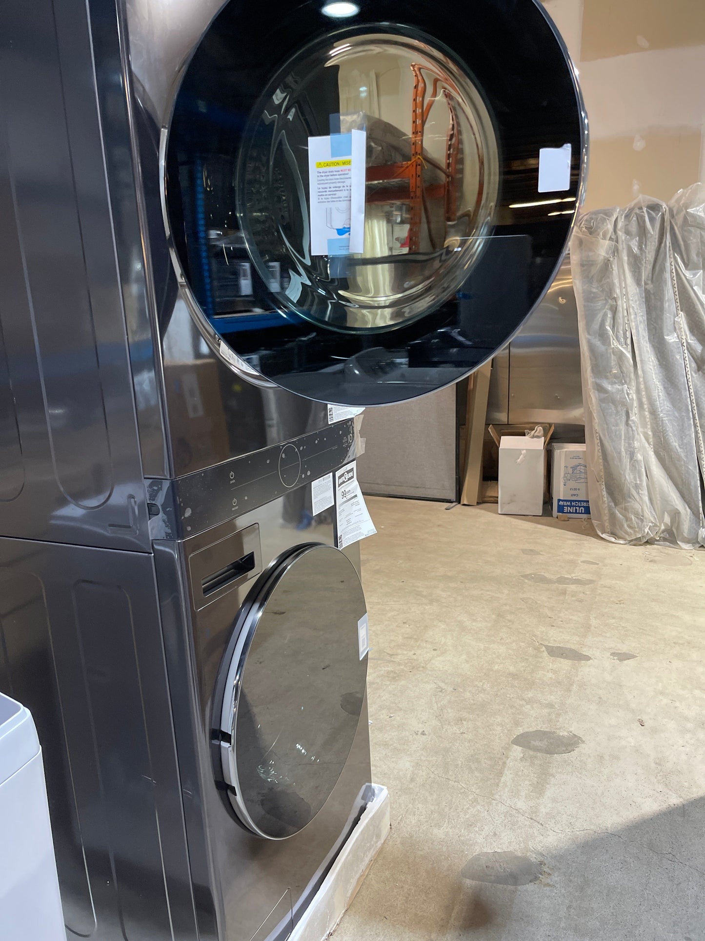 WashTower™ with DirectDrive® Heat Pump Dryer, 5.8 cu.ft. Washer, 7.8 cu.ft. Dryer (WKHC252HBA) RF