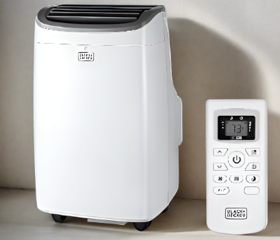 BLACK+DECKER BPACT08WT Black + Decker BPACT08WT Portable Air Conditioner, 8,000 BTU