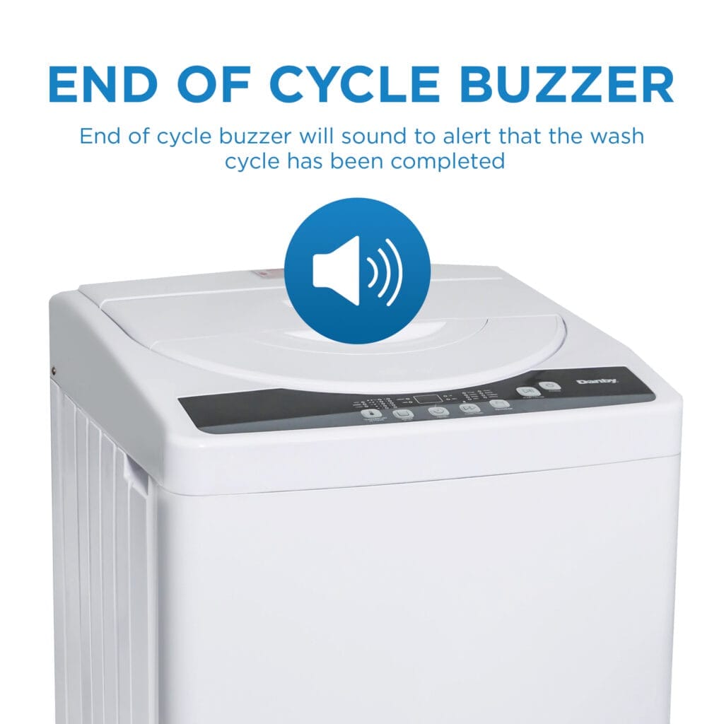 Danby 1.8 cu. ft. Compact Top Load Washing Machine in White. Box Packed 1 Year Warranty
DWM065A1WDB-6