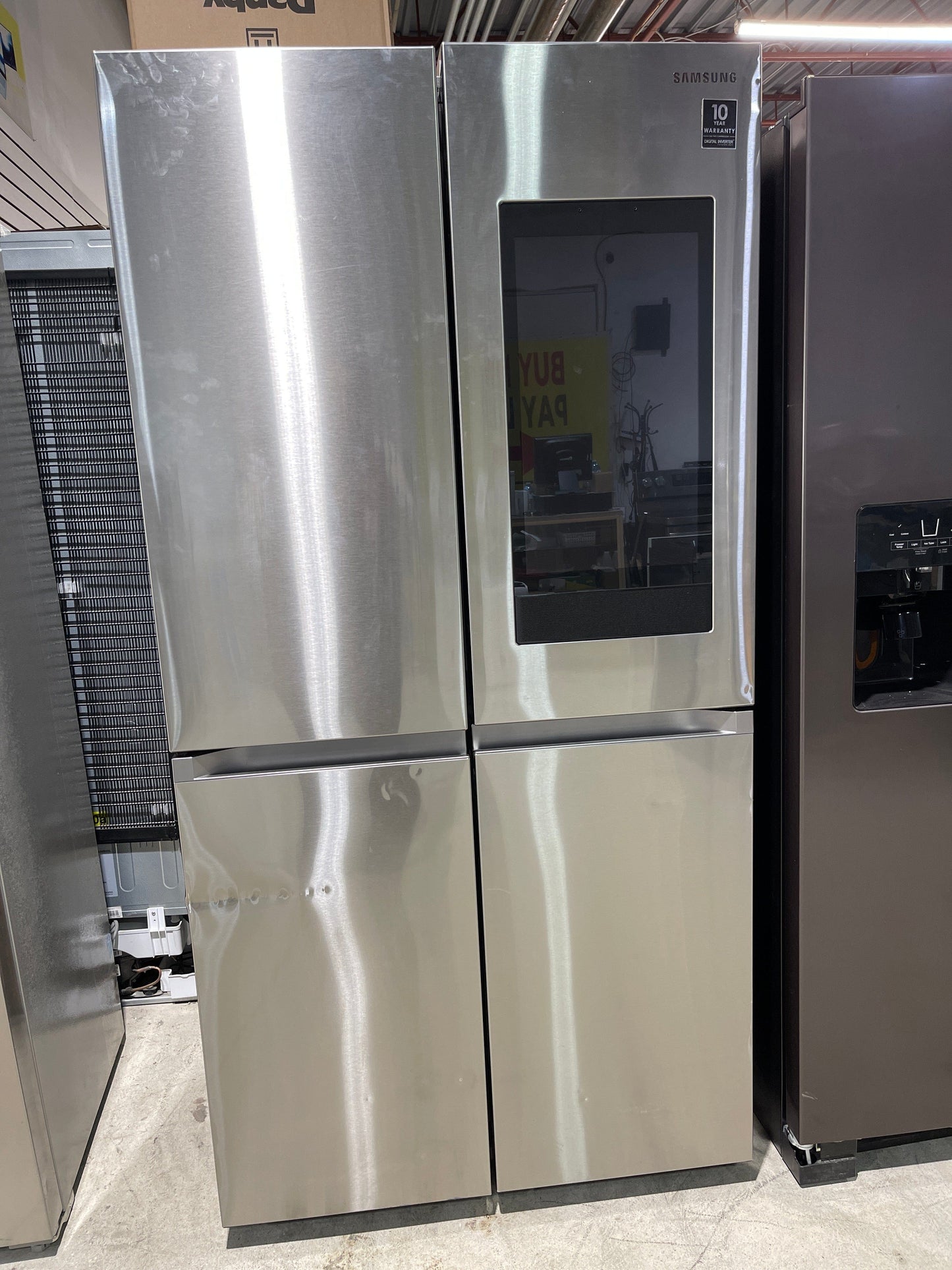 Samsung - RF23A9771SR/AC Counter Depth French Door Refrigerator, 36 inch Width, ENERGY STAR Certified, 22.5 cu. ft.