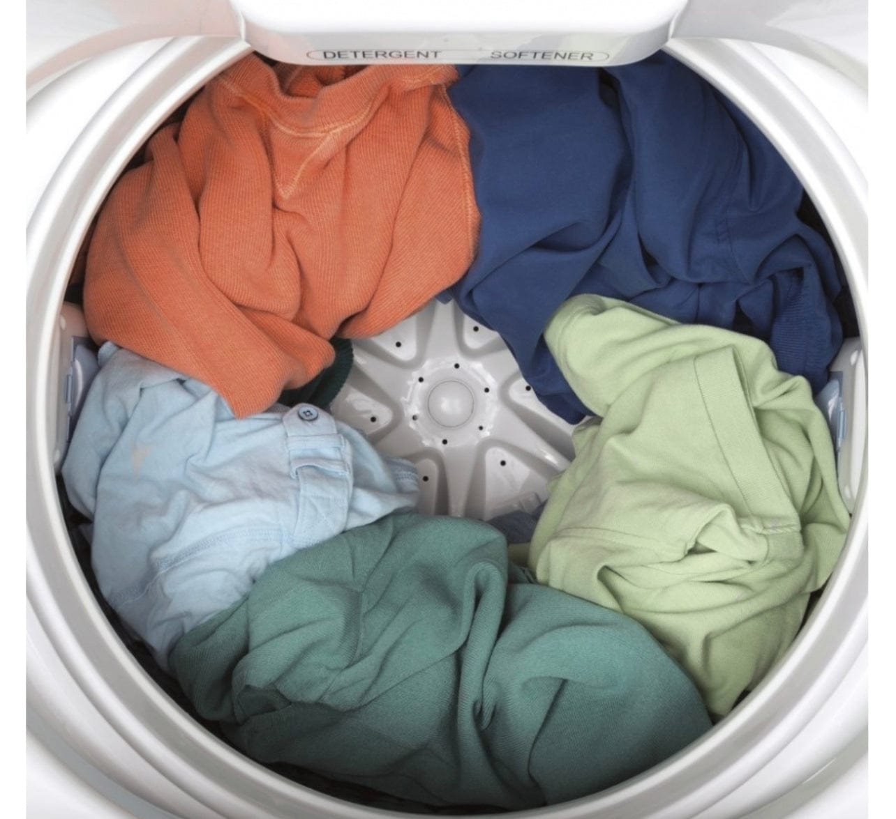 GE GNW128PSMWW Portable Washer, 24" Width, 2.8 cu. ft. Capacity, 8 Wash Cycles, 4 Temperature Settings, 750 RPM Washer Spin Speed, White colour