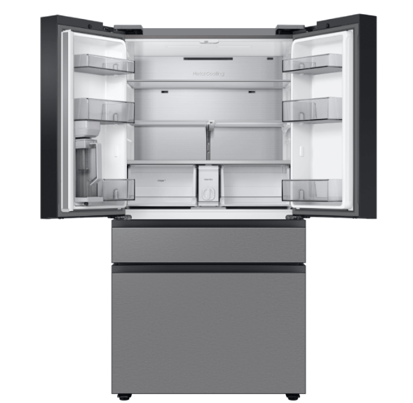 36" Samsung 22.9 Cu. Ft. 4 Door Bespoke French Door Refrigerator - RF23BB8200QLAA