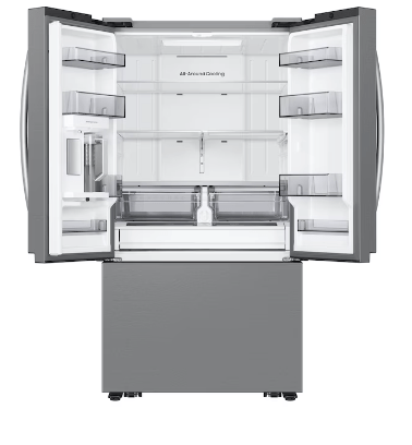 Samsung 36-inch W 31.5 cu. ft. French Door Refrigerator in Stainless Steel, Standard Depth with internal Ice dispenser RF32CG5300SR
