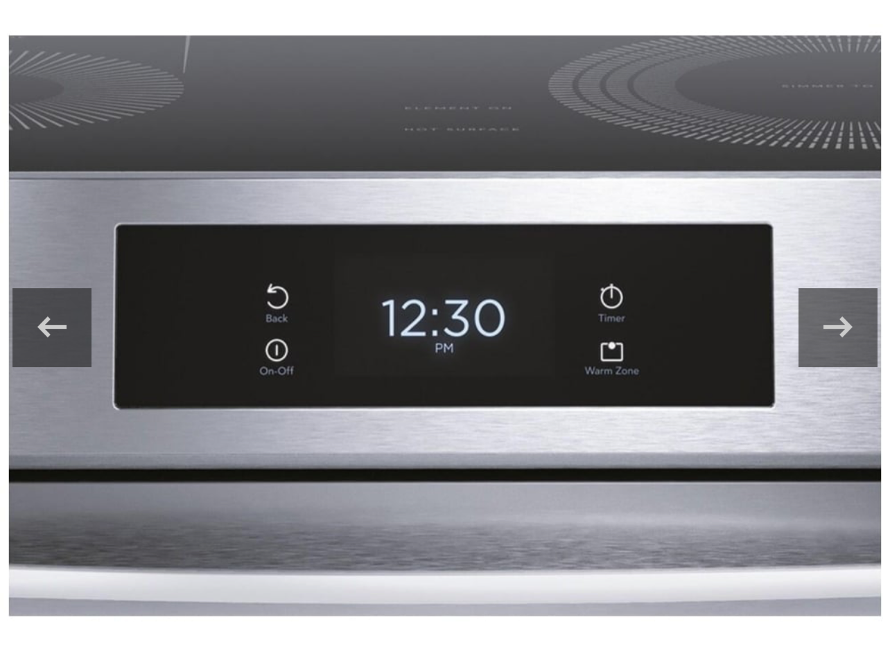 Frigidaire Gallery GCFE306CBF Electric Range, 6.2 cu. ft. Capacity, 30 inch Exterior Width,