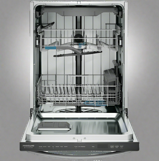 Frigidaire Gallery GDSH4715AF Dishwasher, 24 inch Exterior Width, 47 dB Decibel Level, Fully Integrated, Stainless Steel (Interior), Stainless Steel