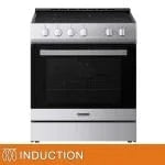 Hamilton Beach 30 in. 5.0 cu ft. Induction Stainless Steel Range with Convection and Air Fry Item  1845425 Model  HBRI345