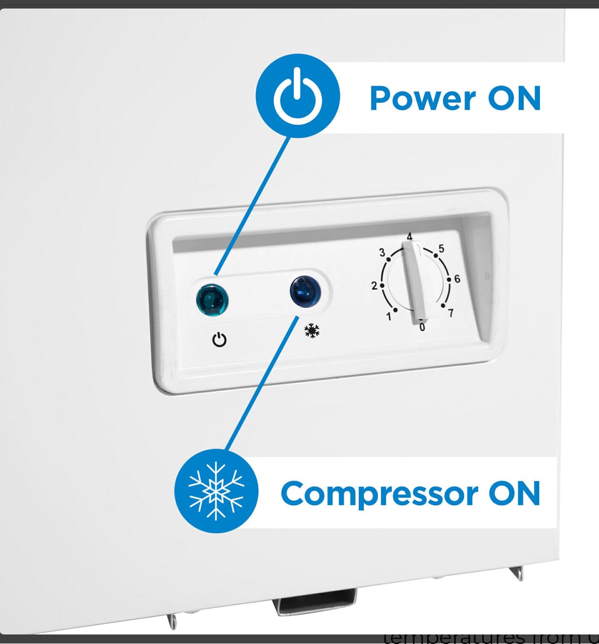 DANBY 7.0 CF CHEST FREEZER-RB CONVERTABLE FREEZER DCF070A5WDB
