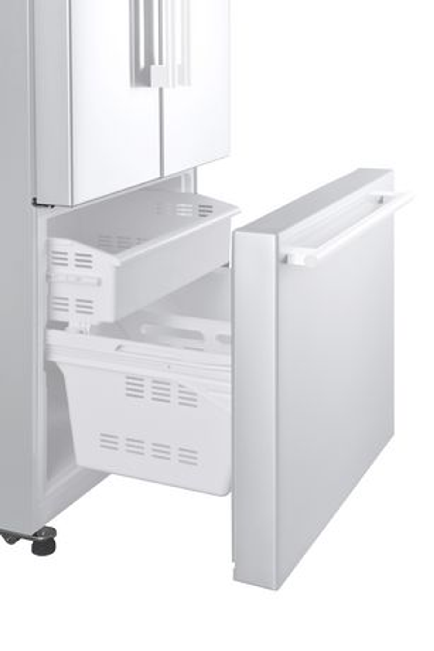 Galanz 3-French Door Refrigerator, White (GLR16FWEN16)