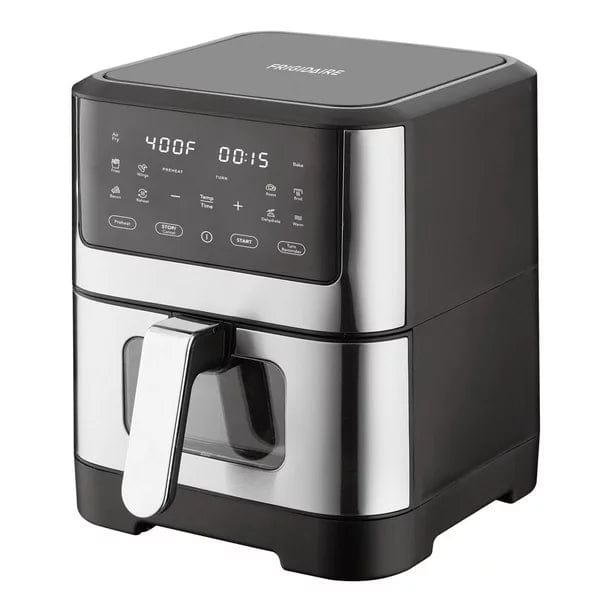 Frigidaire 8-litre (8.5-quart) Digital Stainless Steel Air Fryer with Viewing Window - Stainless Steel (EAF810/805)
