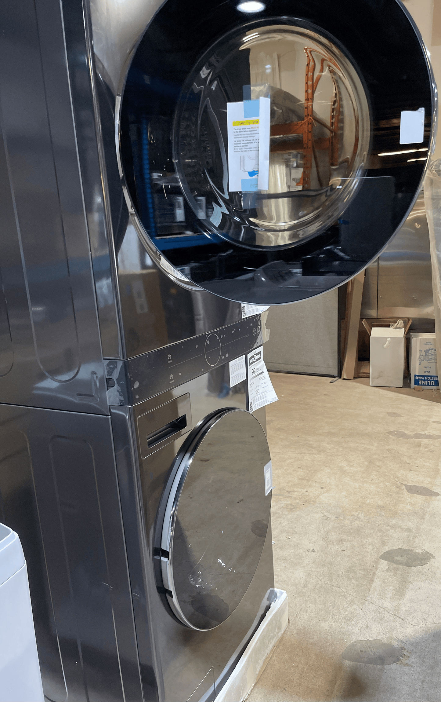 WashTower™ with DirectDrive® Heat Pump Dryer, 5.8 cu.ft. Washer, 7.8 cu.ft. Dryer (WKHC252HBA) RF