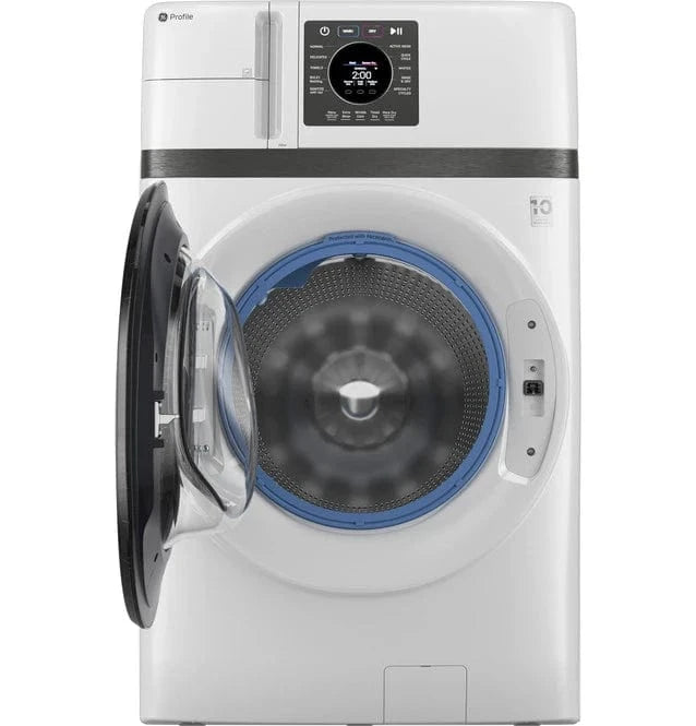 Profile 28-Inch 5.3 cu.ft. IEC UltraFast Combo Vent less Heat Pump Technology Washer/Dryer White Model # PFQ83HSHWWW refurbished