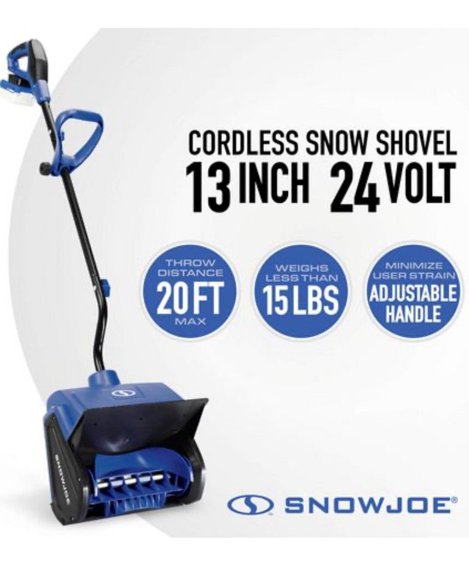 Snow Joe 24V-SS13 24-Volt IONMAX Cordless Snow Shovel Kit| With 4.0-Ah Battery, Charger -- Refurbished ( Exchange or Repair Warranty Only)