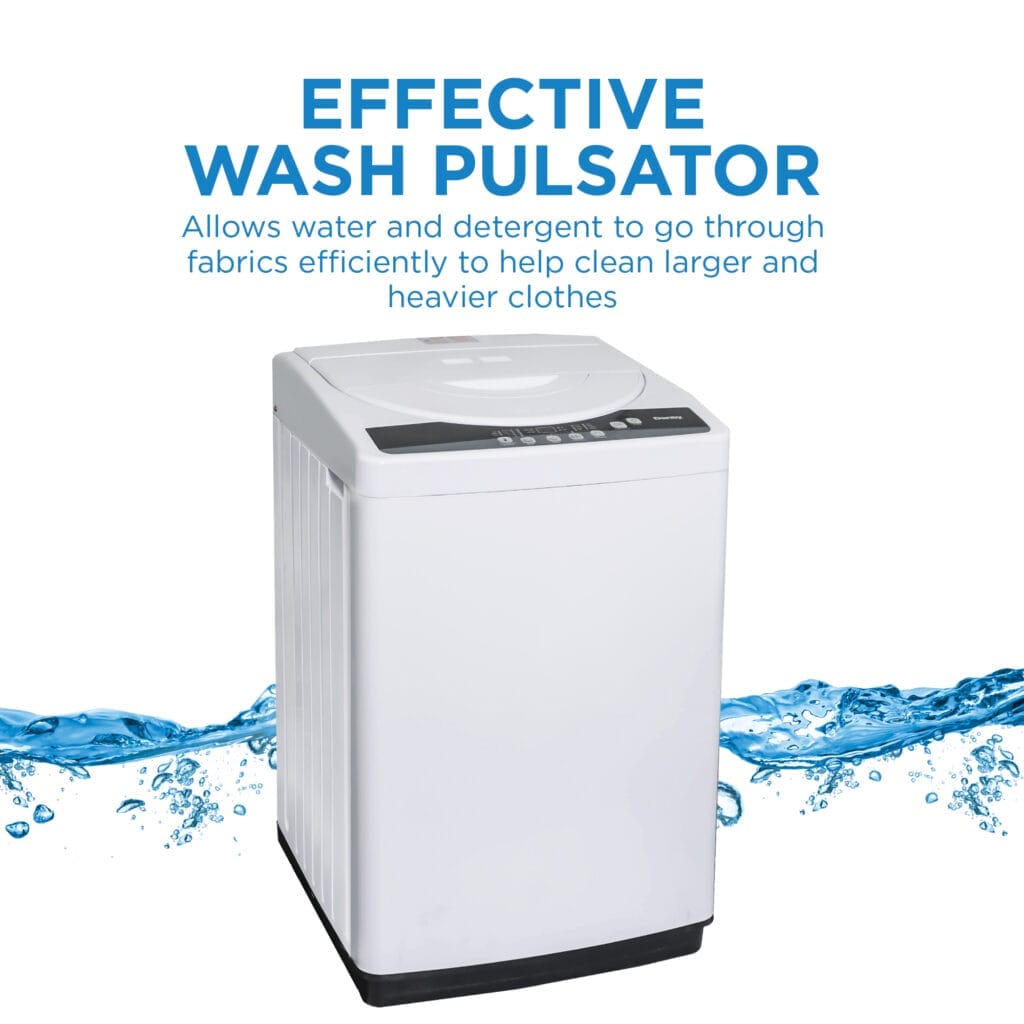 Danby 1.8 cu. ft. Compact Top Load Washing Machine in White. Box Packed 1 Year Warranty
DWM065A1WDB-6