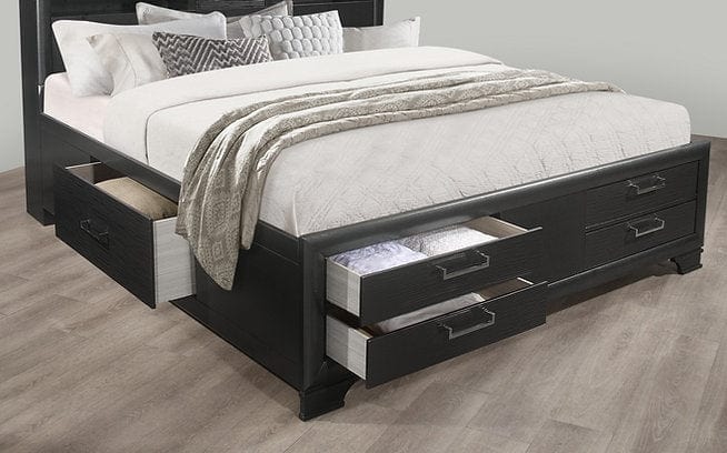 Ava including BED with Mattress support, Chest of Draws, Mirror, Night Stand