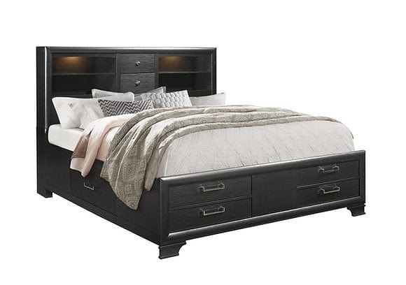 Ava including BED with Mattress support, Chest of Draws, Mirror, Night Stand