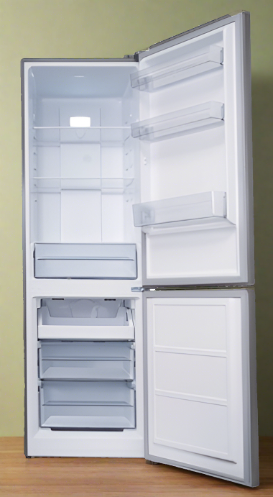Danby 23.7" 10.3 Cu. Ft. Bottom-Mount Refrigerator - Stainless Steel - DBMF100B1SLDB-RF