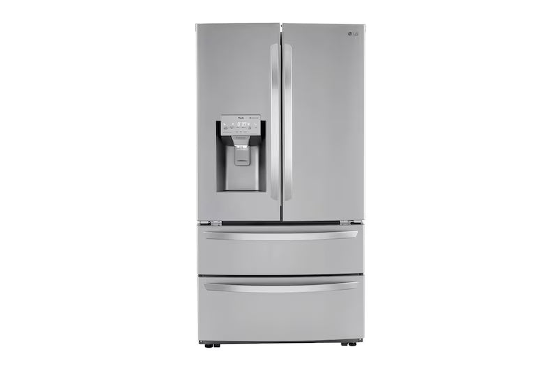LG 36 in. 28 cu ft. 4-Door Refrigerator Smudge-Resistant Stainless Steel (LRMXS2806S)
