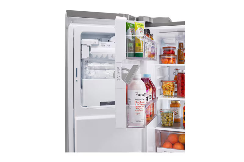 LG 36 in. 28 cu ft. 4-Door Refrigerator Smudge-Resistant Stainless Steel (LRMXS2806S)