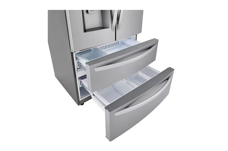 LG 36 in. 28 cu ft. 4-Door Refrigerator Smudge-Resistant Stainless Steel (LRMXS2806S)