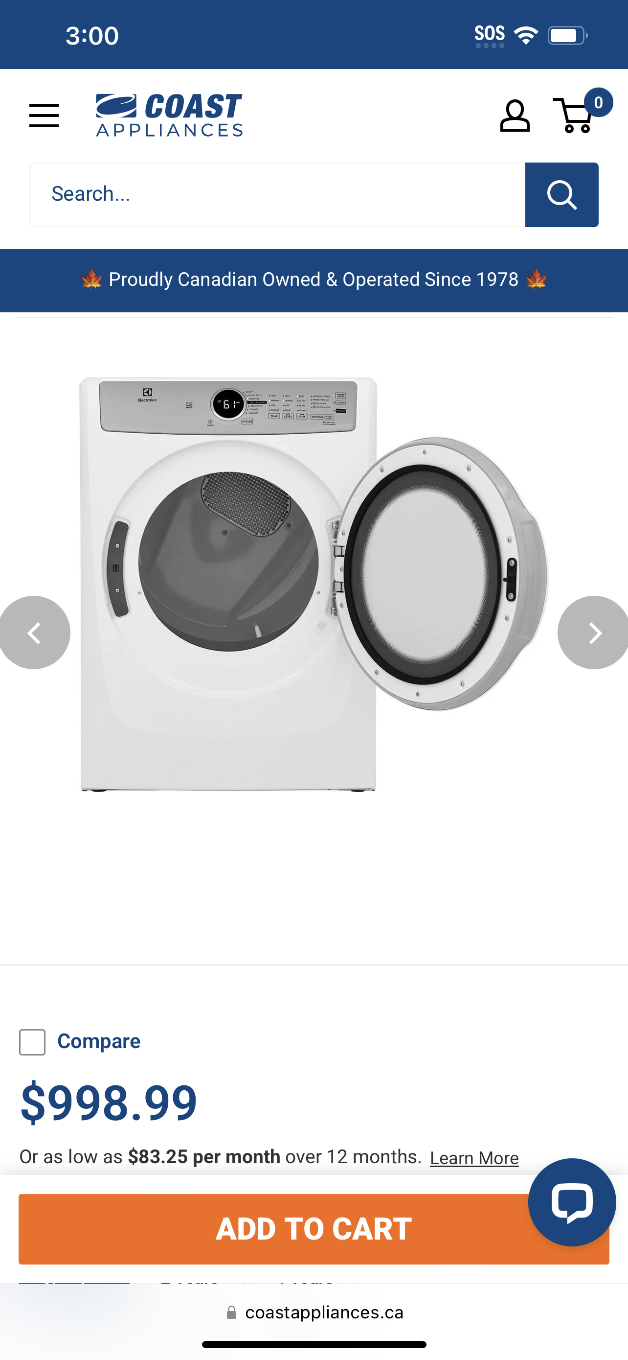 Electrolux ELFE733CAW (box pack)
