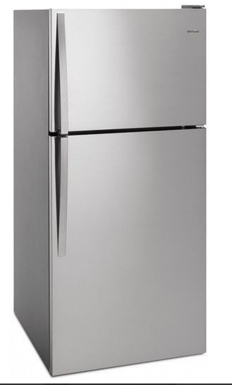 Whirlpool WRT148FZDM Top Mount Refrigerator Stainless Steel Open Box