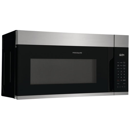 Frigidaire FMOW1852AS Over the Range Microwave, 30 inch Exterior Width, 1.8 cu. ft. Capacity, 300 CFM, 1,000 W Watts, LED, Stainless Steel color