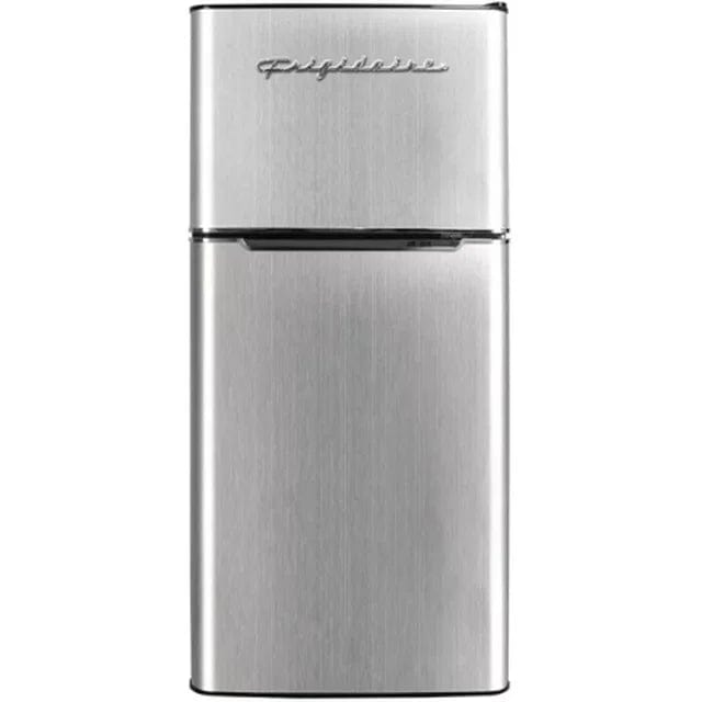 Frigidaire, 4.5 Cu. ft., 2 Door Compact Refrigerator-Chrome Trim, EFR451, Platinum. EFR451-C