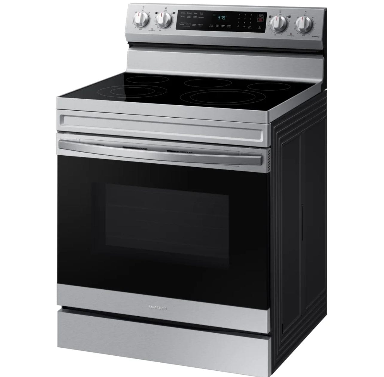Samsung 30" 6.3 Cu. Ft. Fan Convection Electric Air Fry Range (NE63A6511SS) – Stainless Steel