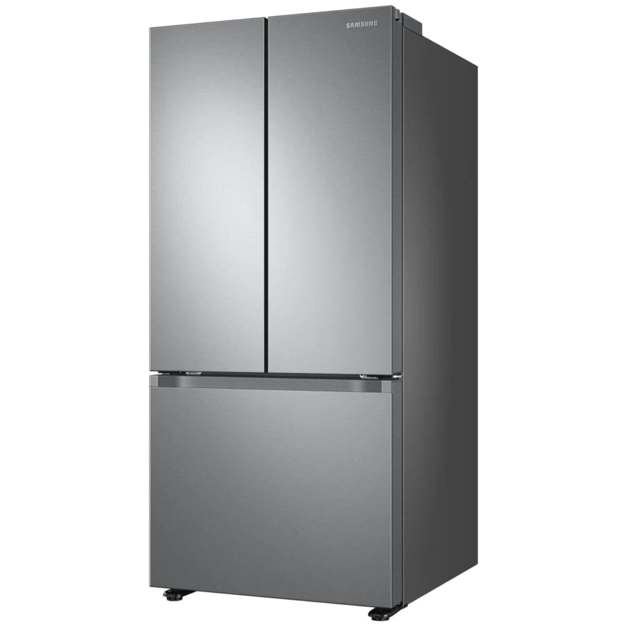 Samsung 22 cu.ft. 30" French Door Refrigerator with modern design RF22A4111SR/AA – Stainless Steel