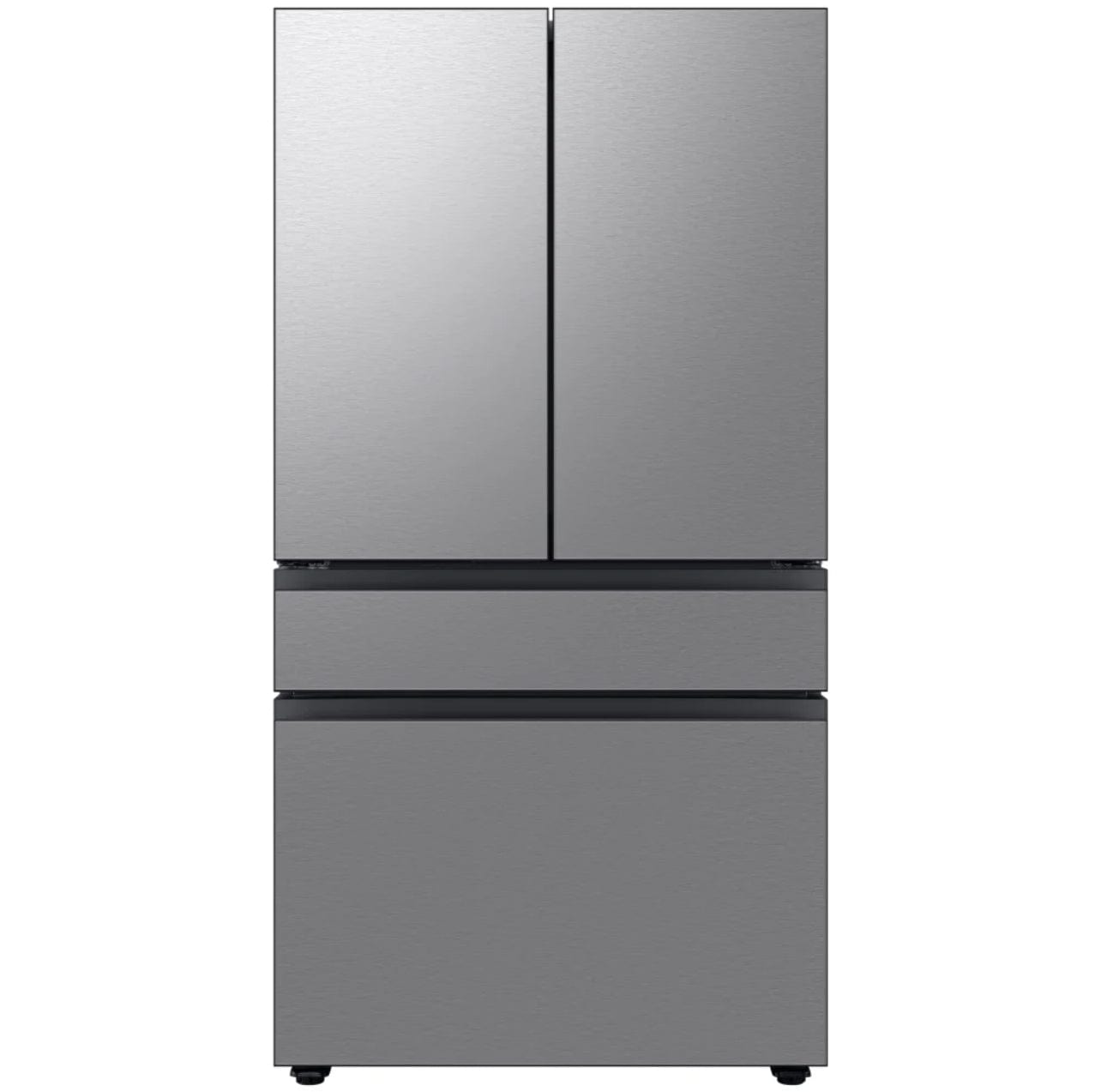 Samsung Bespoke RF29BB8600QLAA French Door Refrigerator, 36 inch Width, ENERGY STAR Certified, 28.8 cu. ft. Capacity, Stainless Steel colour Beverage Center, Dual Ice Maker with Ice Bites, Twin Cooling Plus, Metal Cooling Interior, FlexZone Drawer