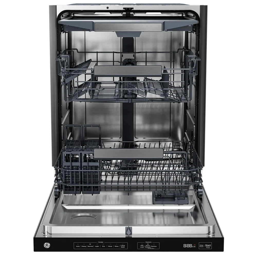 GE 24" 47dB Built-In Dishwasher with Stainless Steel Tub (GBT600SSVFS) - Stainless Steel