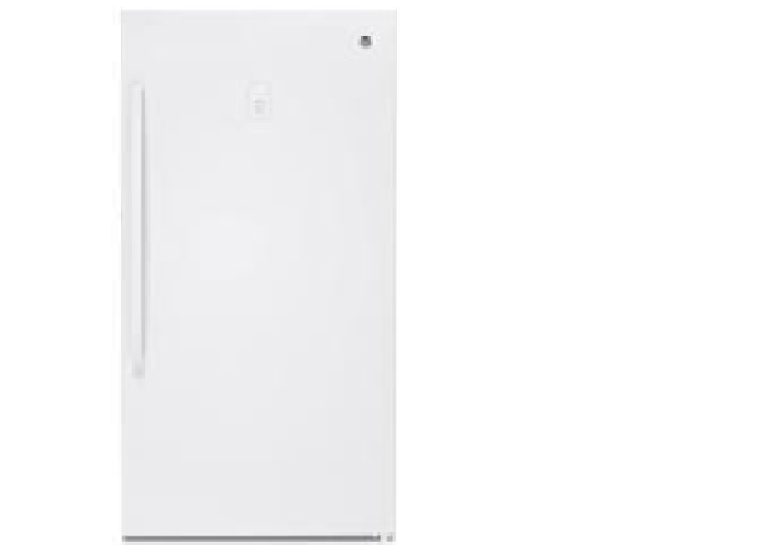 GE 17.3 Cu. Ft. Frost Free Upright Freezer White