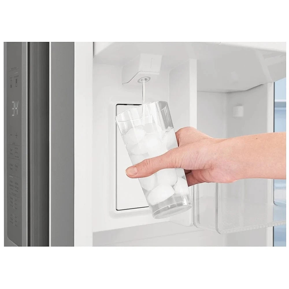 Frigidaire Gallery GRFG2353AF Counter Depth French Door Refrigerator, 36 inch Width, ENERGY STAR Certified, 23.3 cu. ft. Capacity, Counter Depth, Water Dispenser (Interior), Ice Dispenser (Freezer Located), Stainless Steel color