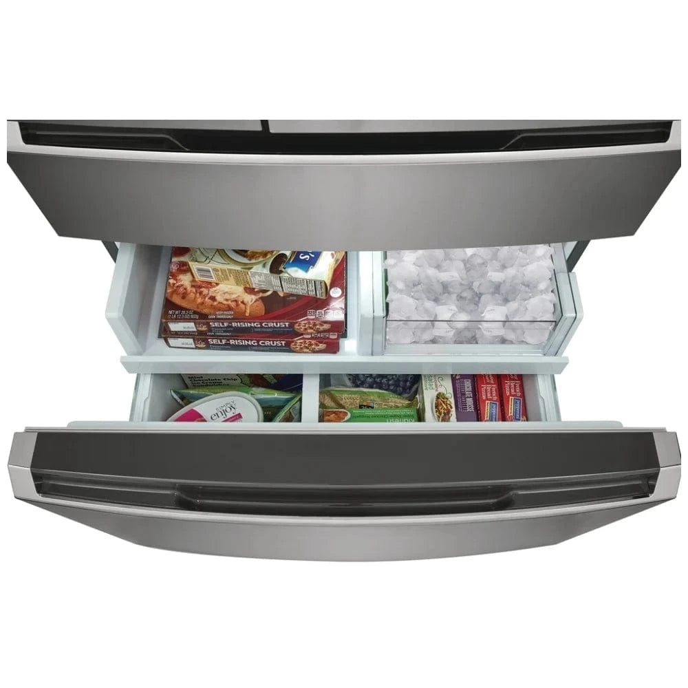 Frigidaire Gallery GRMN2872AF French Door Refrigerator, 36 inch Width, ENERGY STAR Certified, 27.2 cu. ft. Capacity, Water Dispenser (Interior), Ice Dispenser, Stainless Steel colour