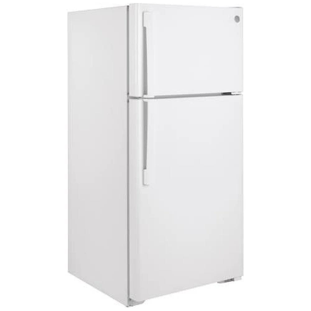 GE (GTE16DTNRWW/GTE16DTHWW) Top Freezer Refrigerator, 28" Width, ENERGY STAR Certified, White colour