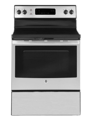 JCB635STSS	ELECTRIC FS RANGE 30" GE STAI GE 30" Stainless Steel Freestanding Electric Range Model #: JCB635SKSS