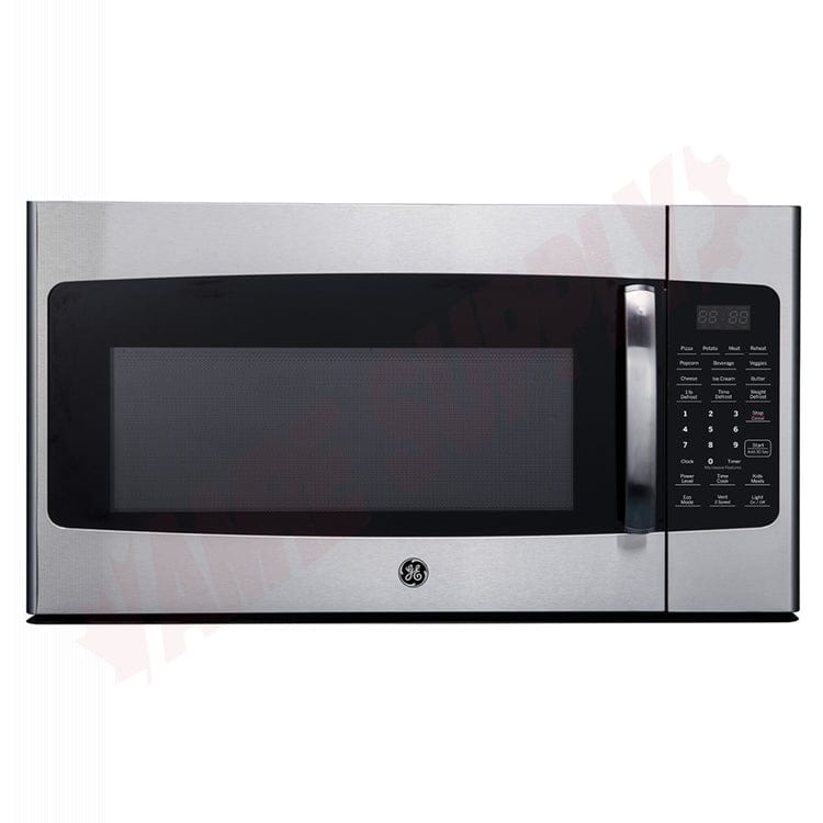 GE 1.6 Cu. Ft. Over-the-Range Microwave Oven Stainless Steel - JVM2162SMSS Model #: JVM2162SMSS