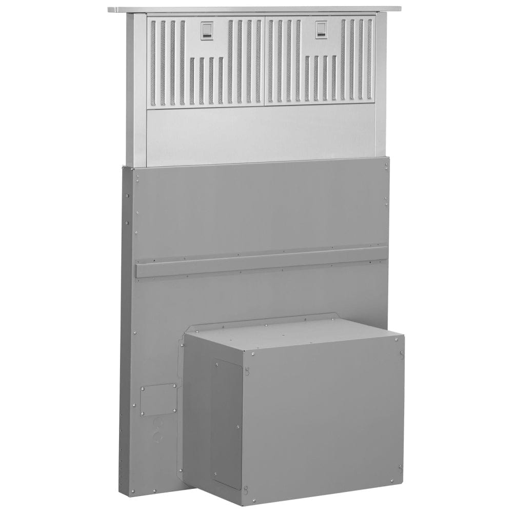 KitchenAid KXD4630YSS Downdraft, 30" Exterior Width, 600 CFM, Outside / Ducting, NA, Dishwasher Safe Filters, Aluminum Mesh, Stainless Steel colour Blower Included