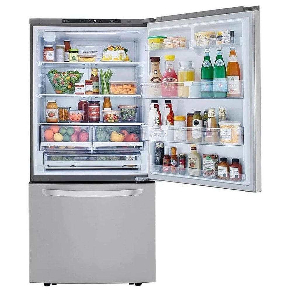 Bottom 33" Freezer Refrigerator, ENERGY STAR Certified, 26 cu ft cu. ft., Stainless Steel (LRDCS2603S)