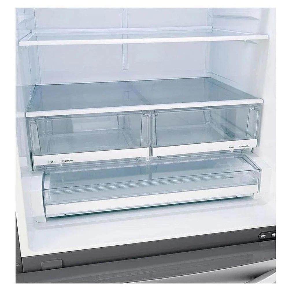 Bottom 33" Freezer Refrigerator, ENERGY STAR Certified, 26 cu ft cu. ft., Stainless Steel (LRDCS2603S)