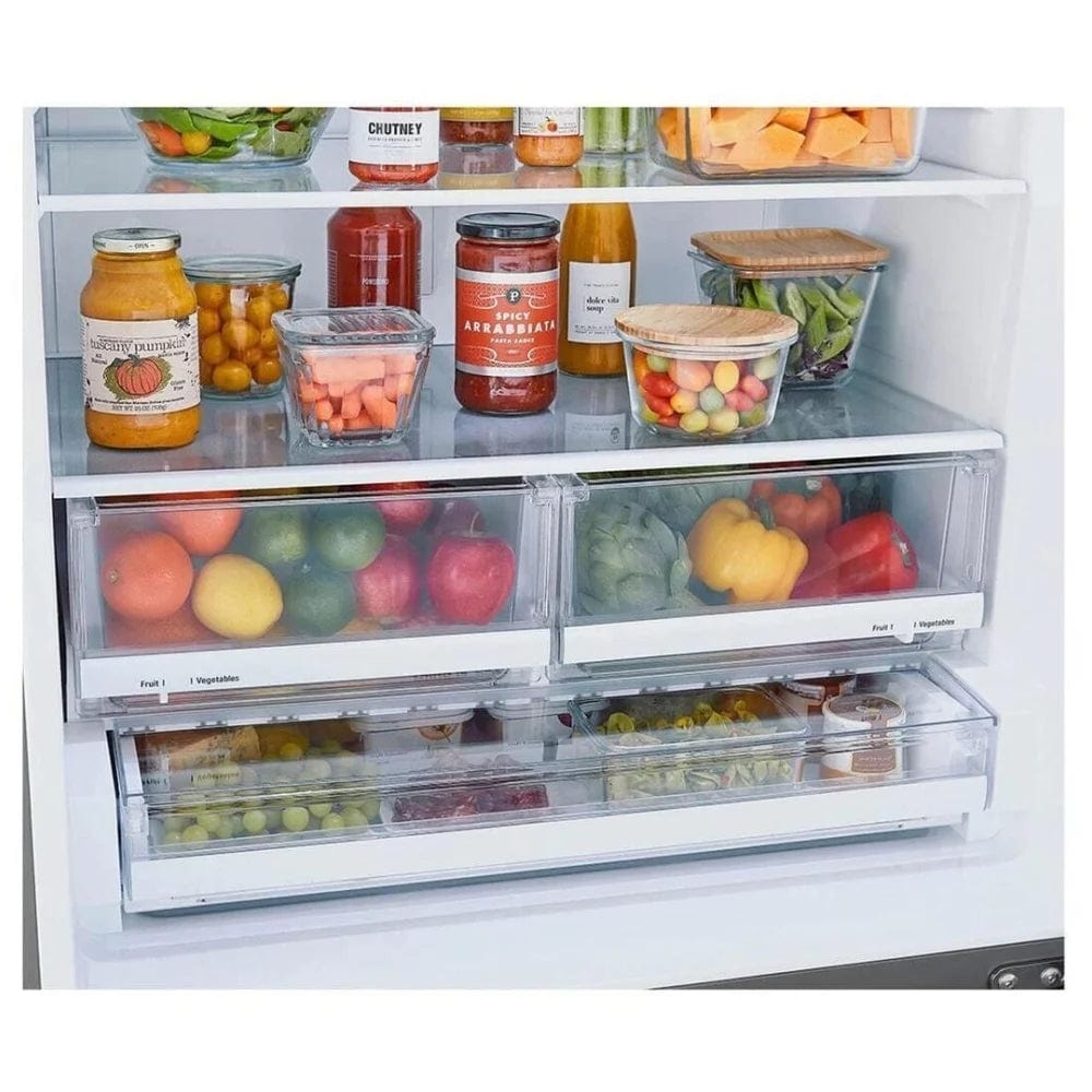 Bottom 33" Freezer Refrigerator, ENERGY STAR Certified, 26 cu ft cu. ft., Stainless Steel (LRDCS2603S)