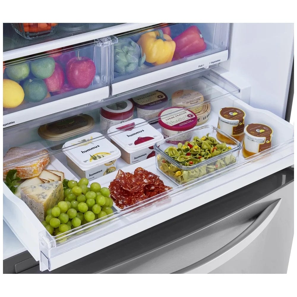 Bottom 33" Freezer Refrigerator, ENERGY STAR Certified, 26 cu ft cu. ft., Stainless Steel (LRDCS2603S)