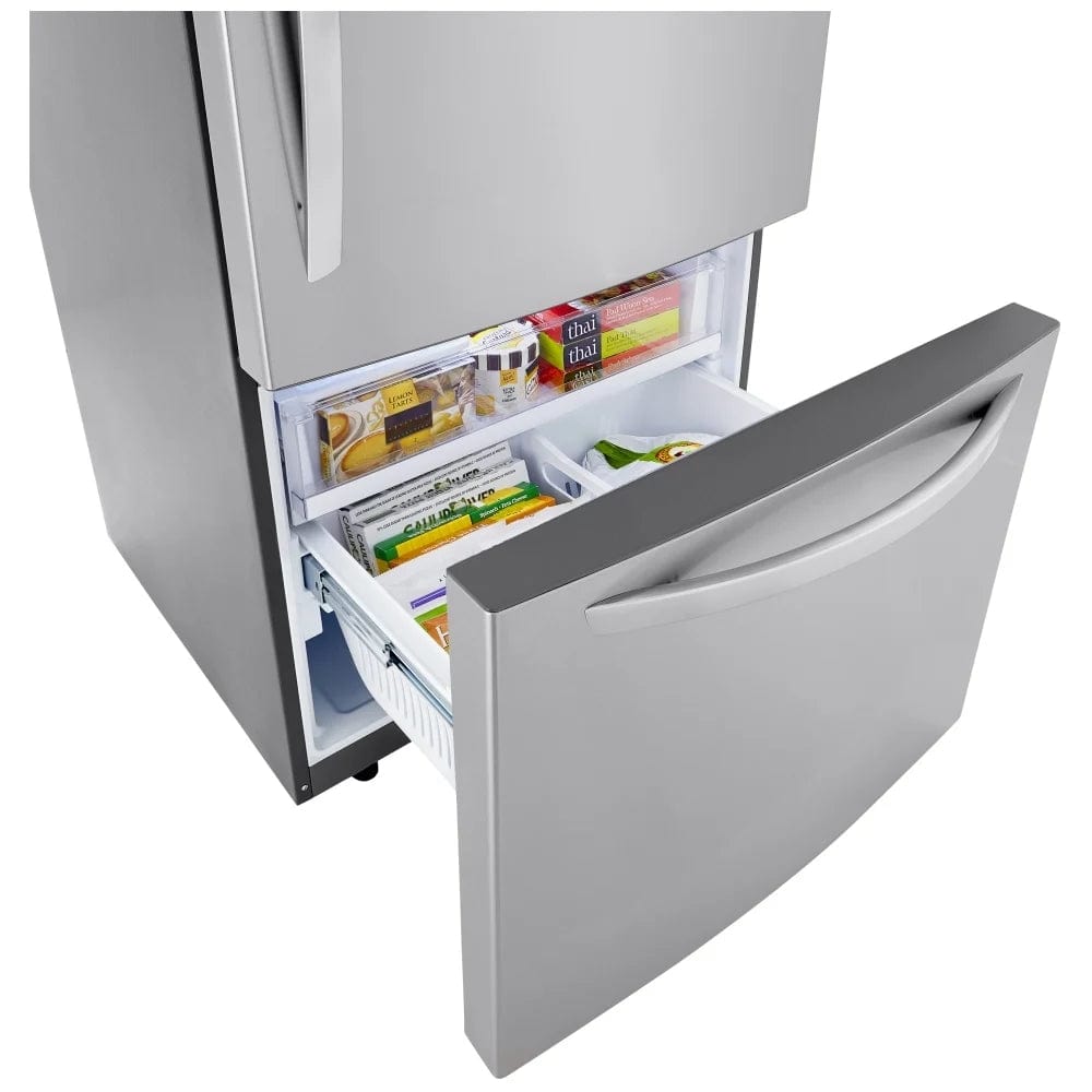 Bottom 33" Freezer Refrigerator, ENERGY STAR Certified, 26 cu ft cu. ft., Stainless Steel (LRDCS2603S)