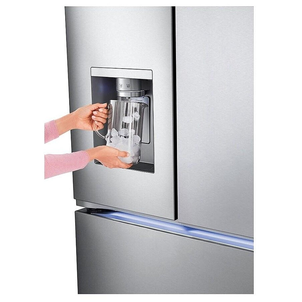 LG LRYXS3106S French Door Refrigerator, 36 inch Width, 30.7 cu. ft. Capacity, Ice Dispenser (Thru Door), ENERGY STAR Certified, Stainless Steel colour, 3-Tier Organization™, Craft Ice™, DoorCooling+, IcePlus™, Multi-Air Flow™, ThinQ® Technology, UVnano™